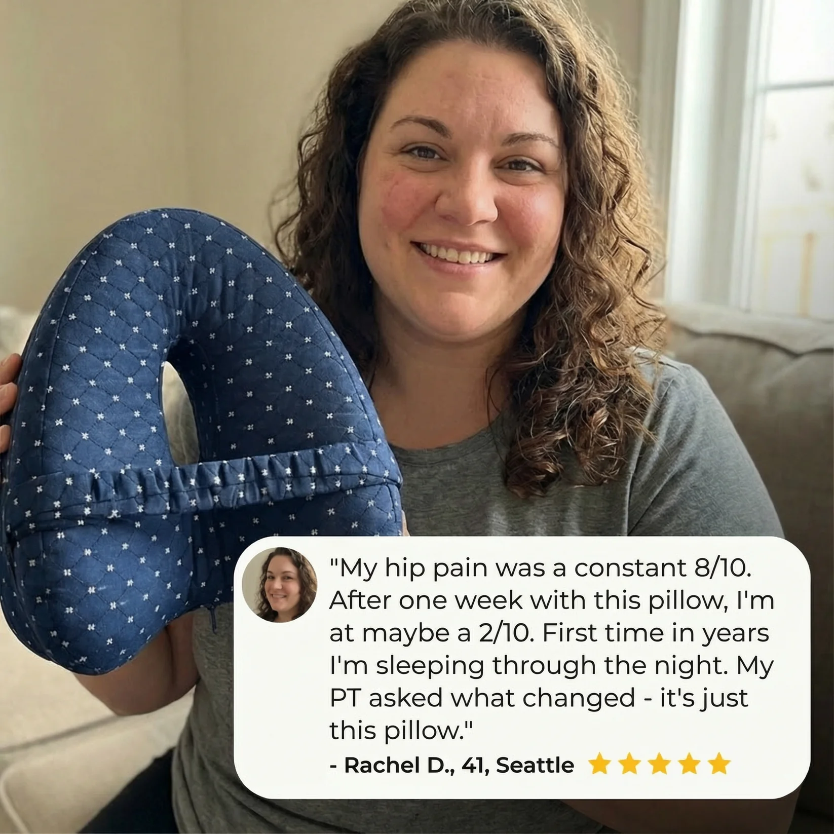 Vivellas Knee Alignment Pillow