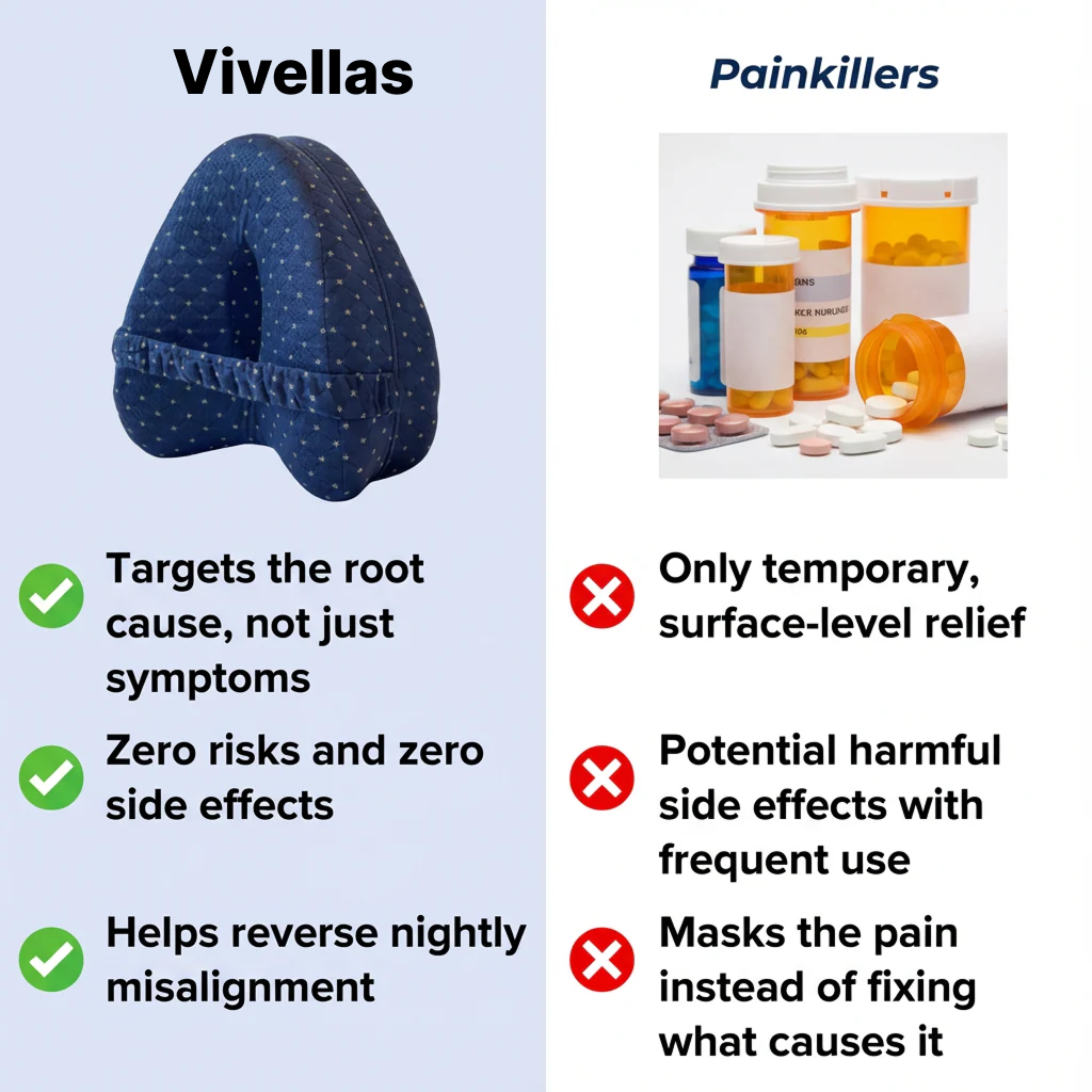 Vivellas Knee Alignment Pillow