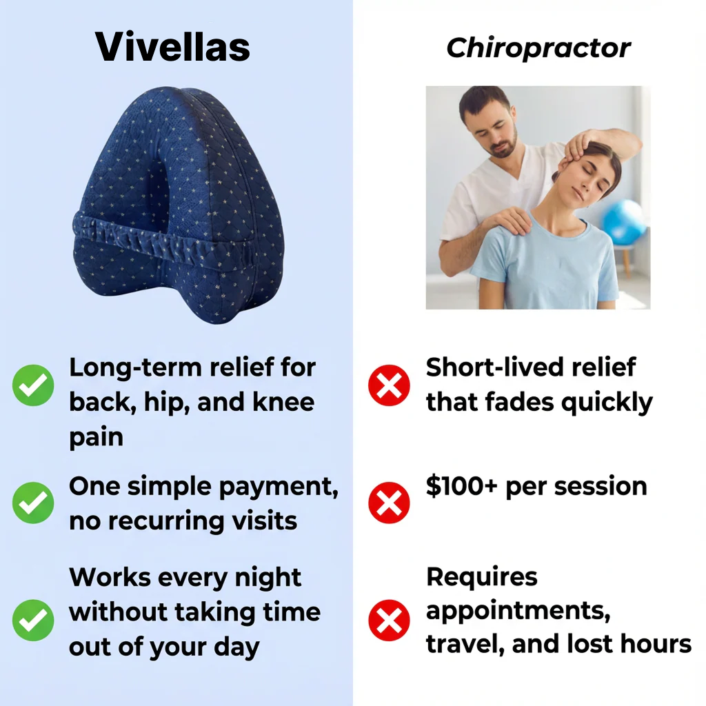Vivellas Knee Alignment Pillow