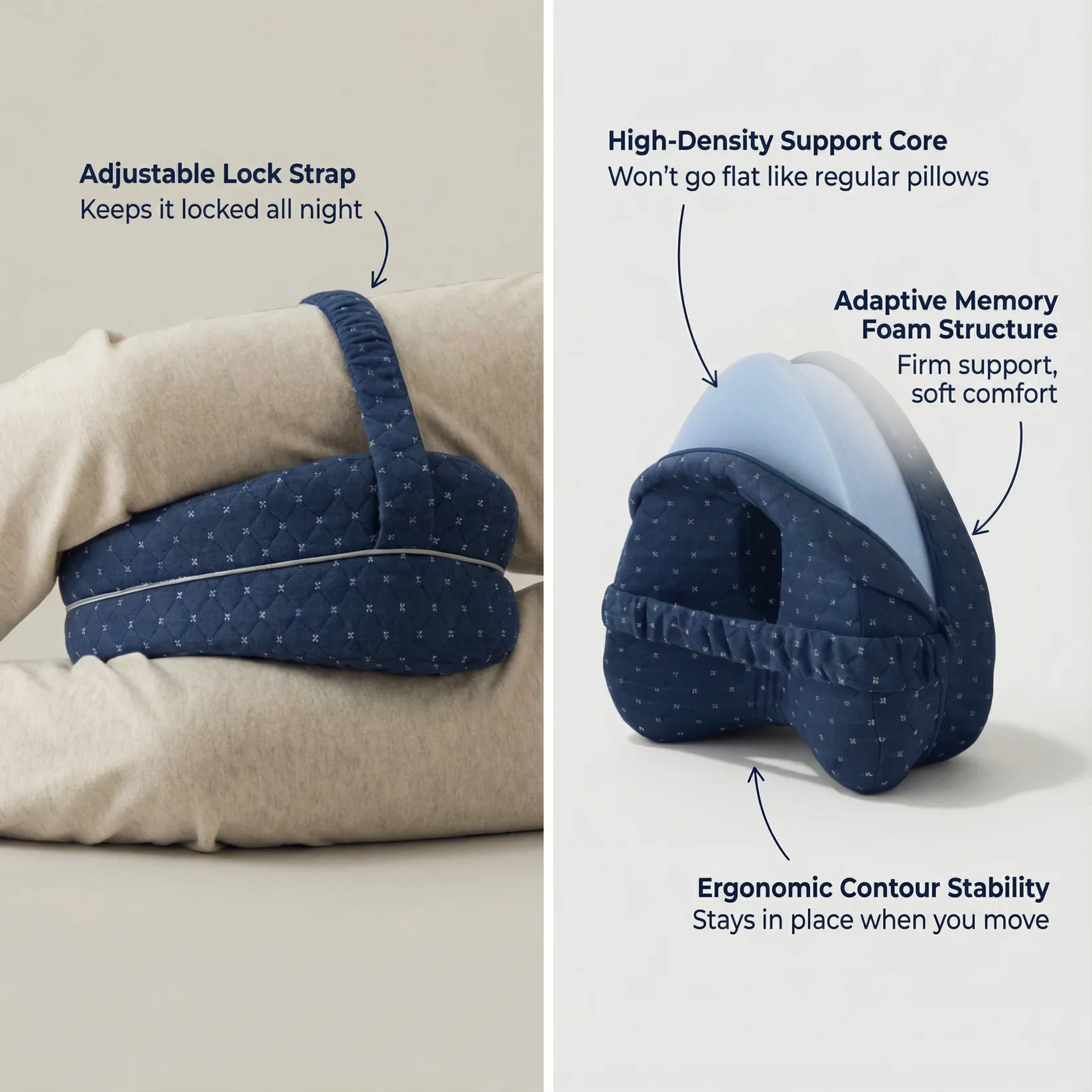 Vivellas Knee Alignment Pillow